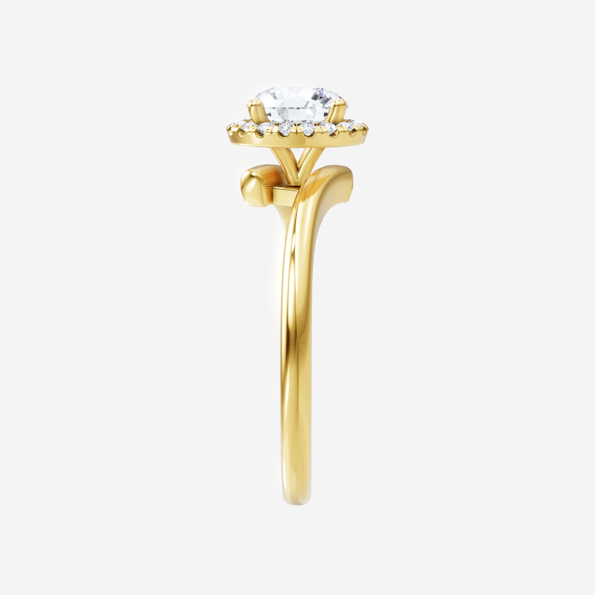 Round Shining Destiny Ring
