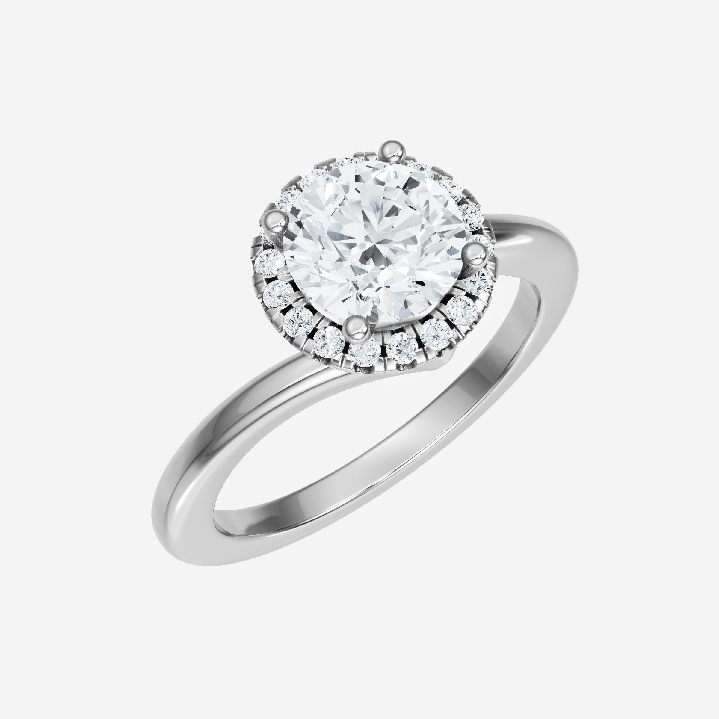 Round Shining Destiny Ring