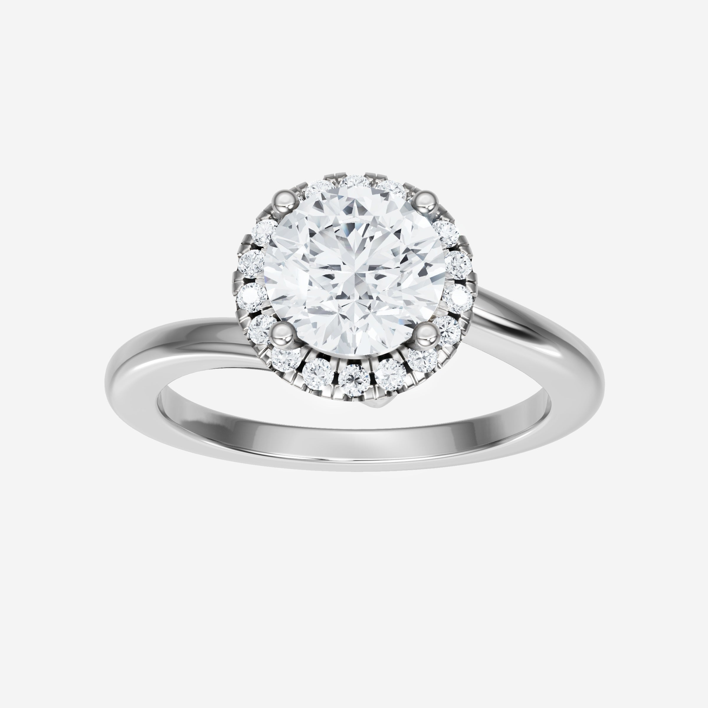 Round Shining Destiny Ring