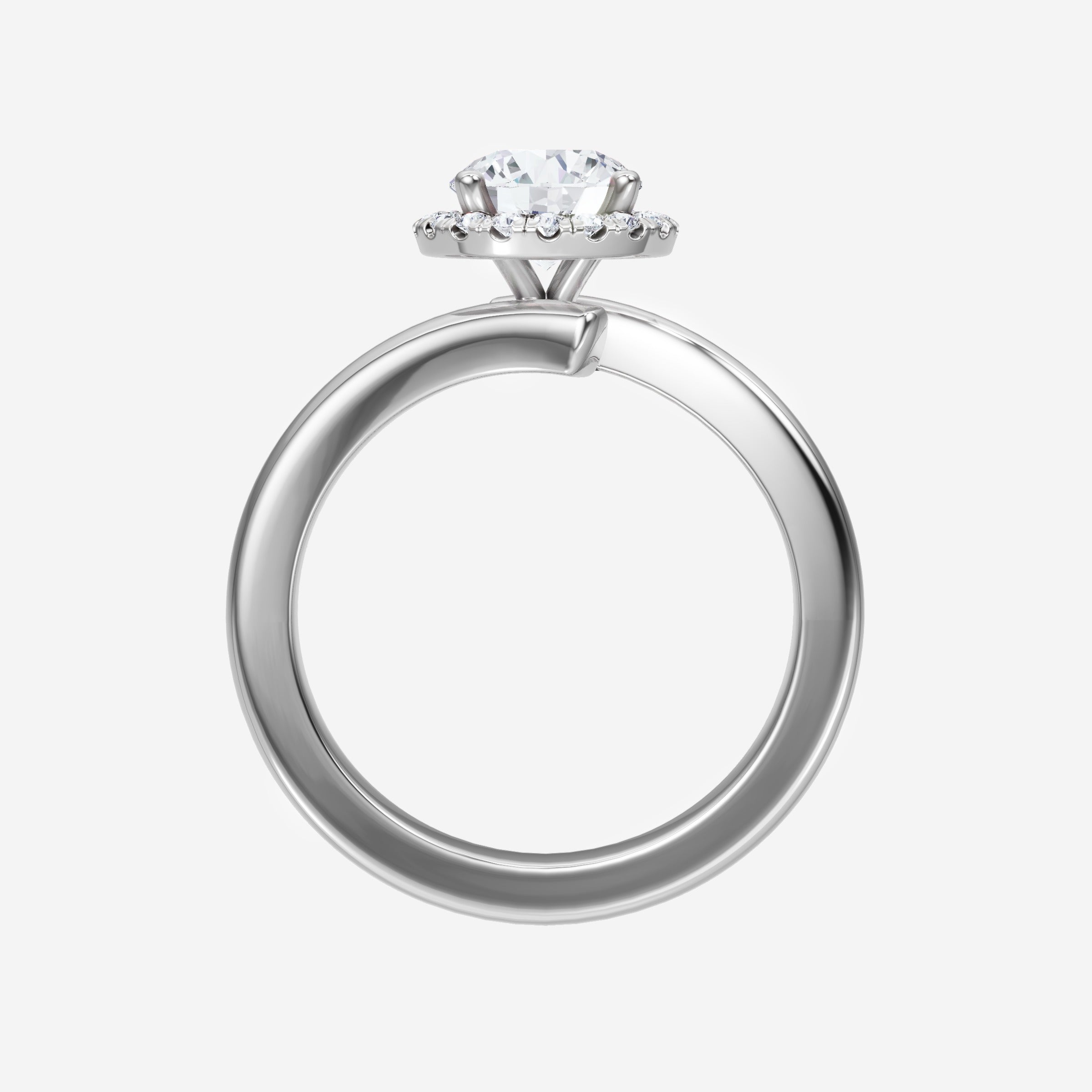 Round Shining Destiny Ring