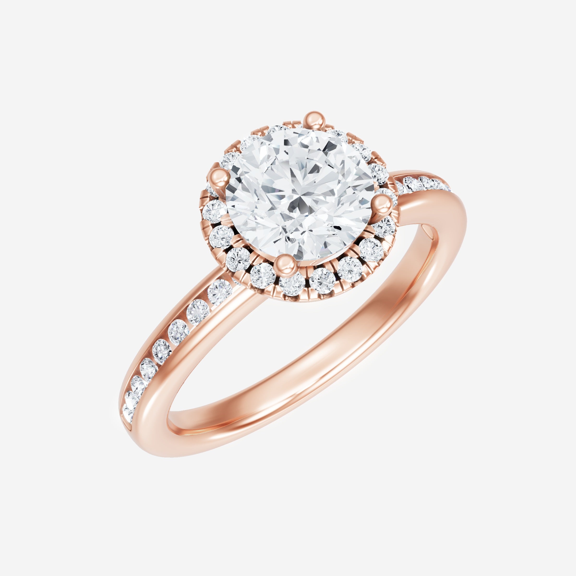 Round Shining Destiny Ring