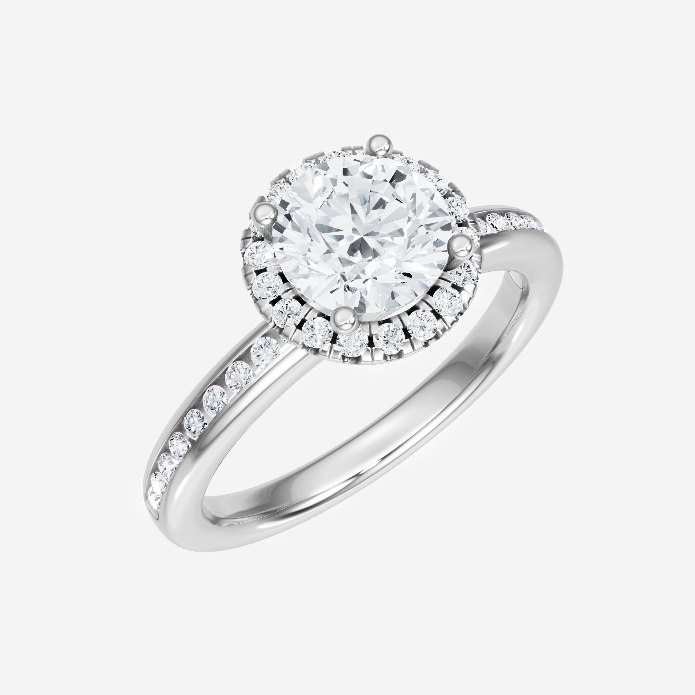 Round Shining Destiny Ring