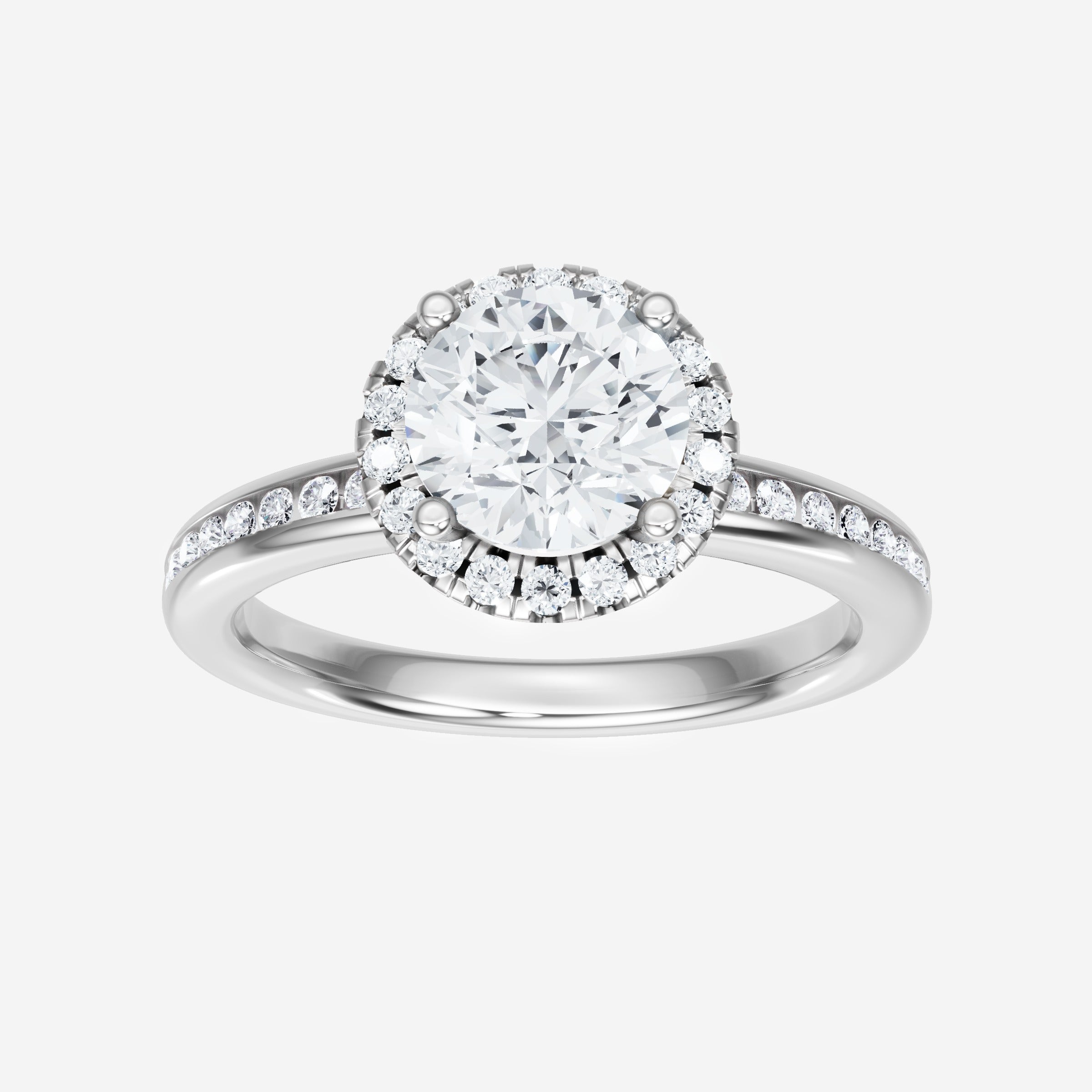 Round Shining Destiny Ring