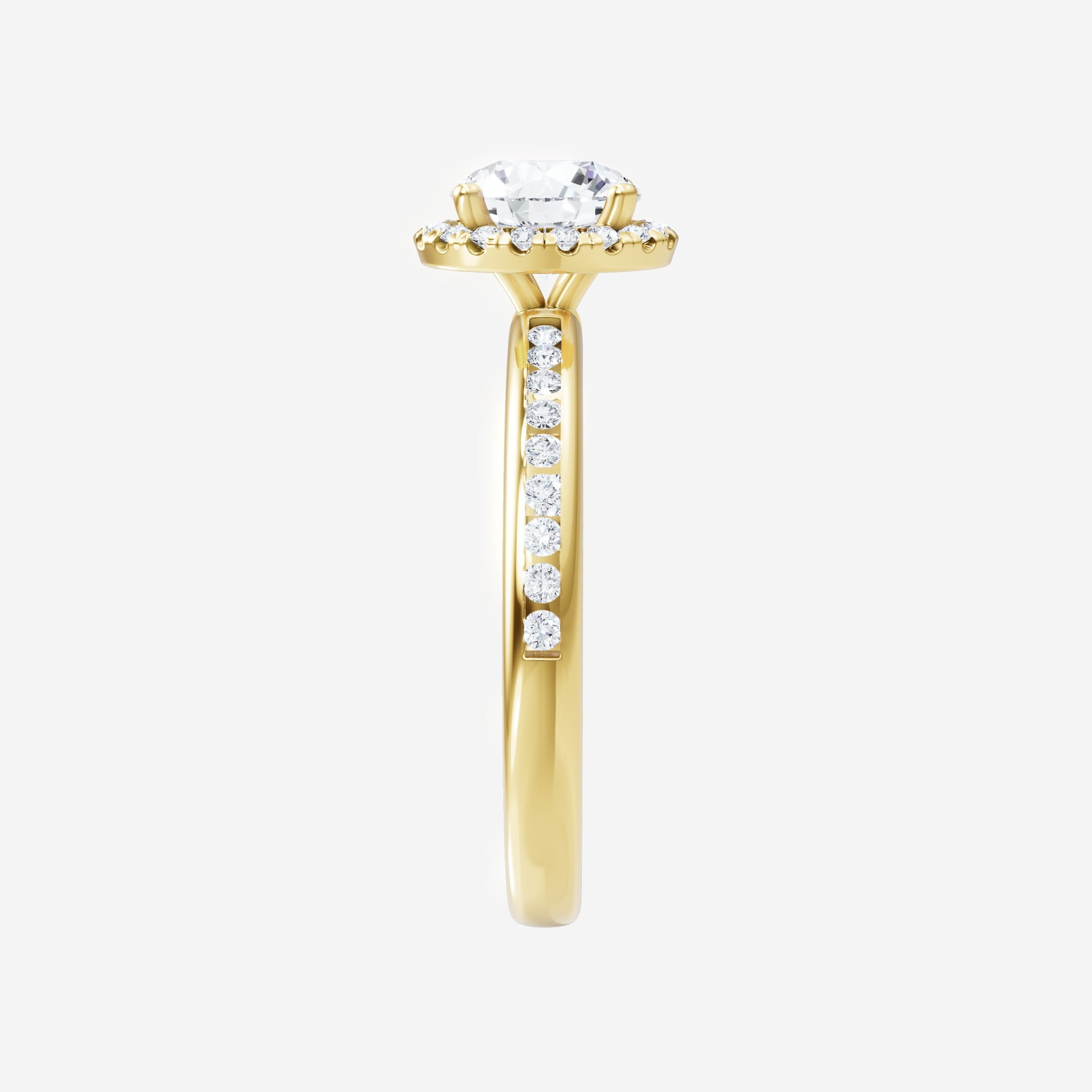Round Shining Destiny Ring