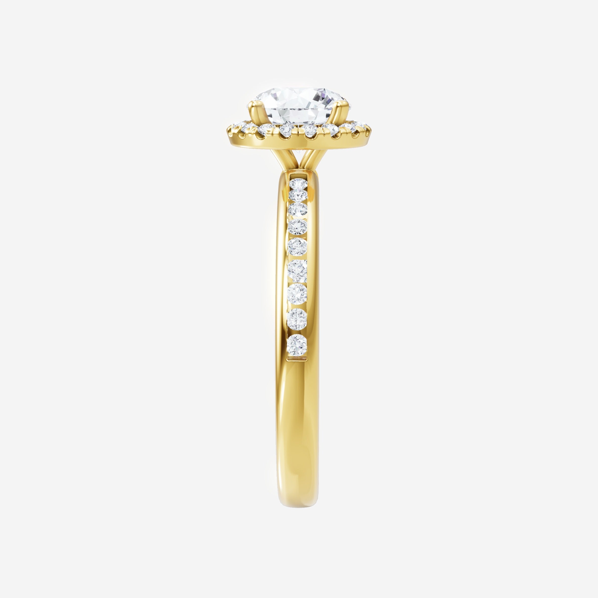 Round Shining Destiny Ring