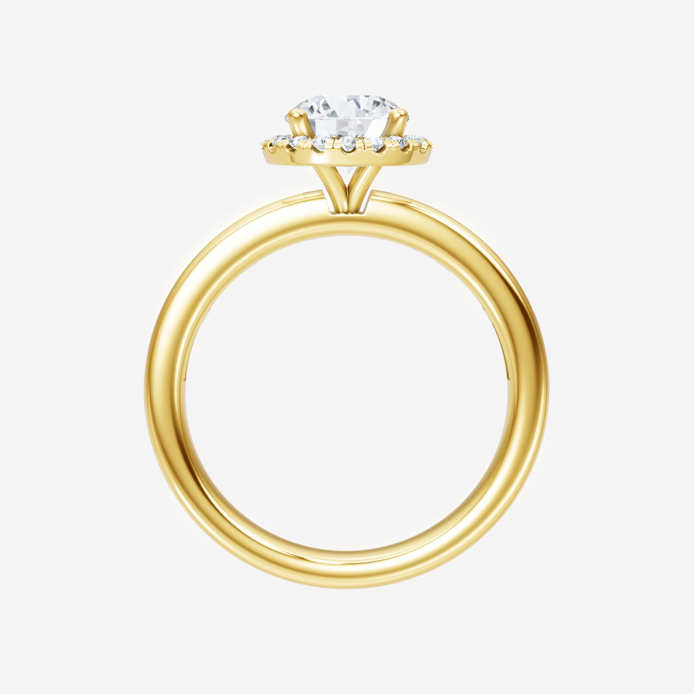 Round Shining Destiny Ring