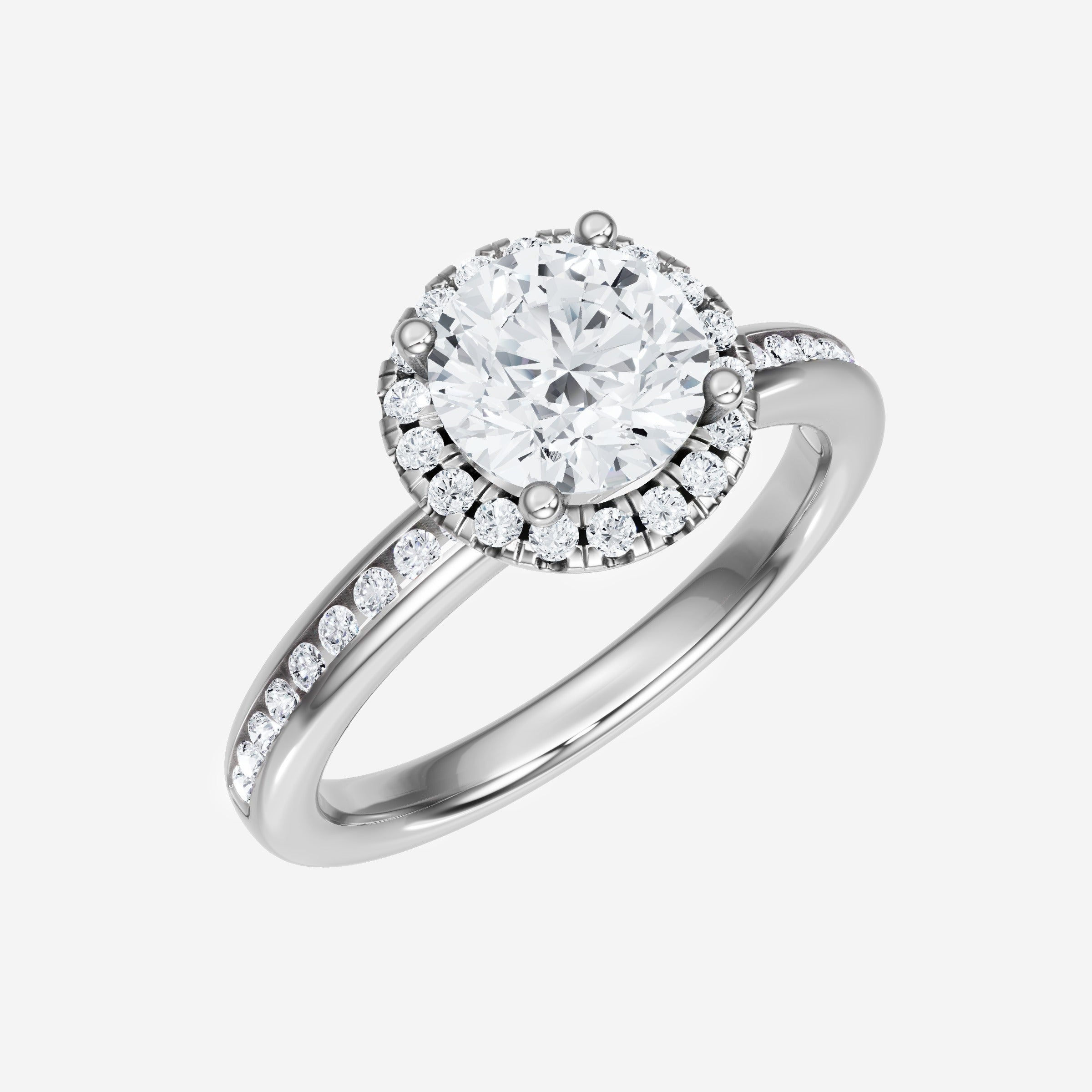 Round Shining Destiny Ring