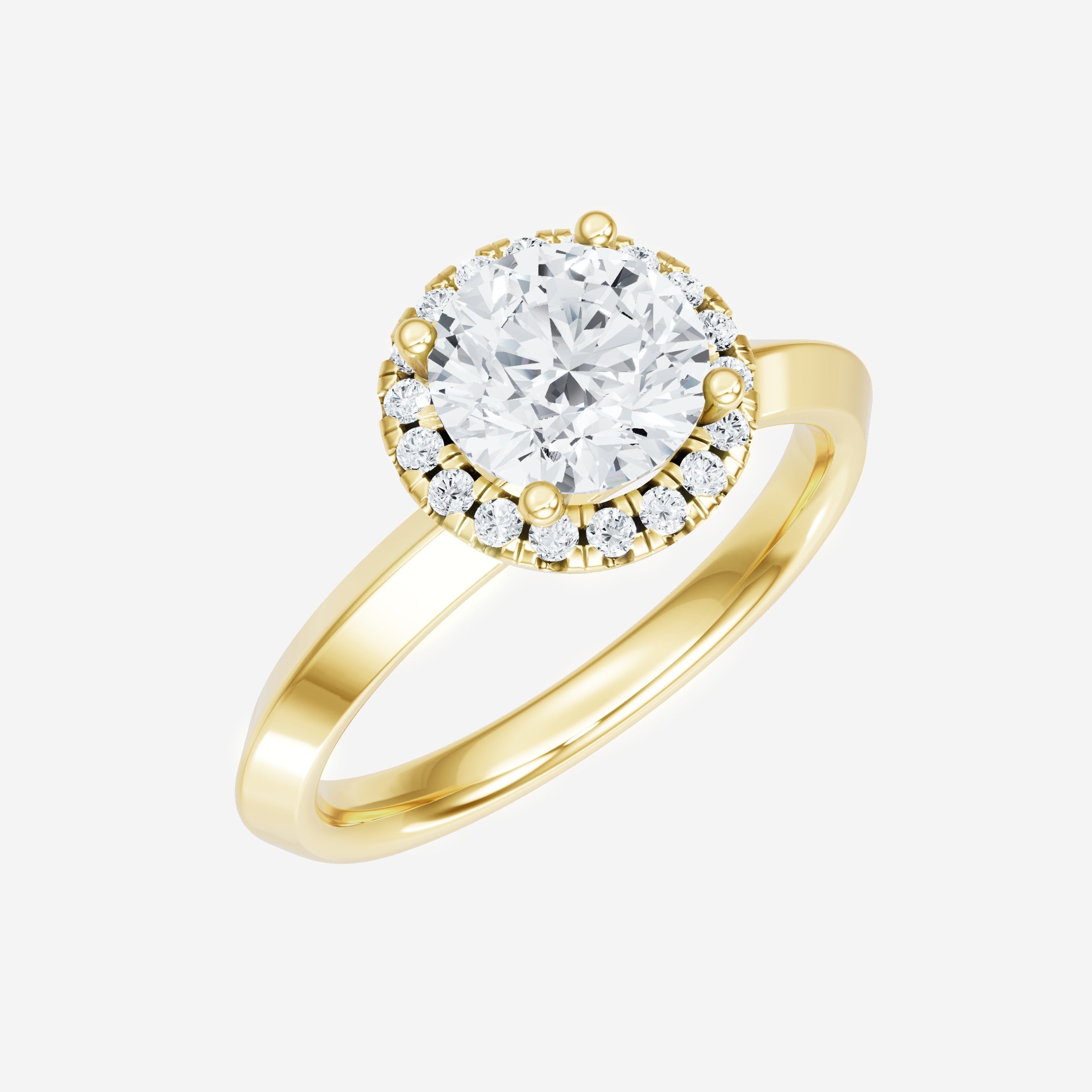 Round Moonbeam Magic Ring