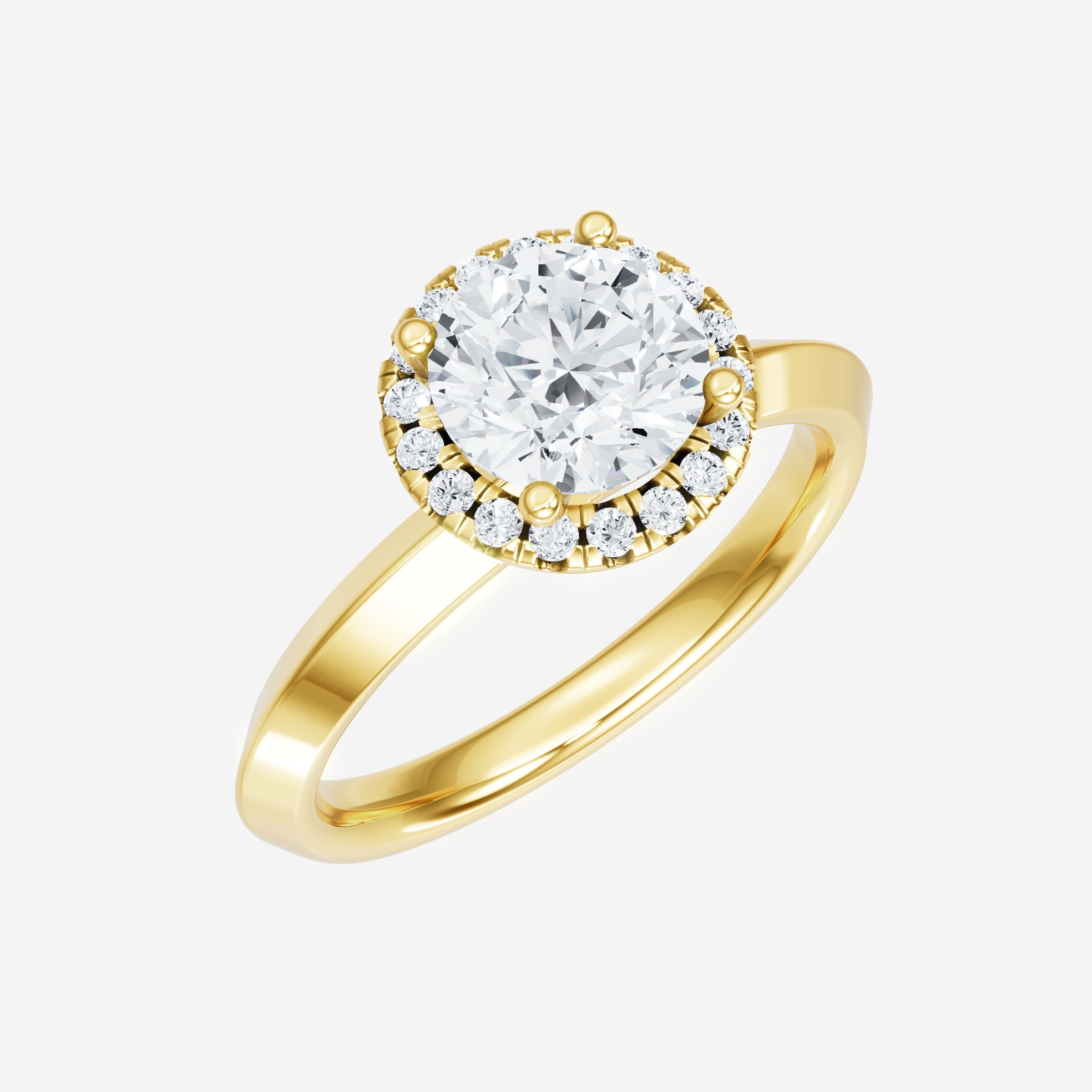 Round Moonbeam Magic Ring