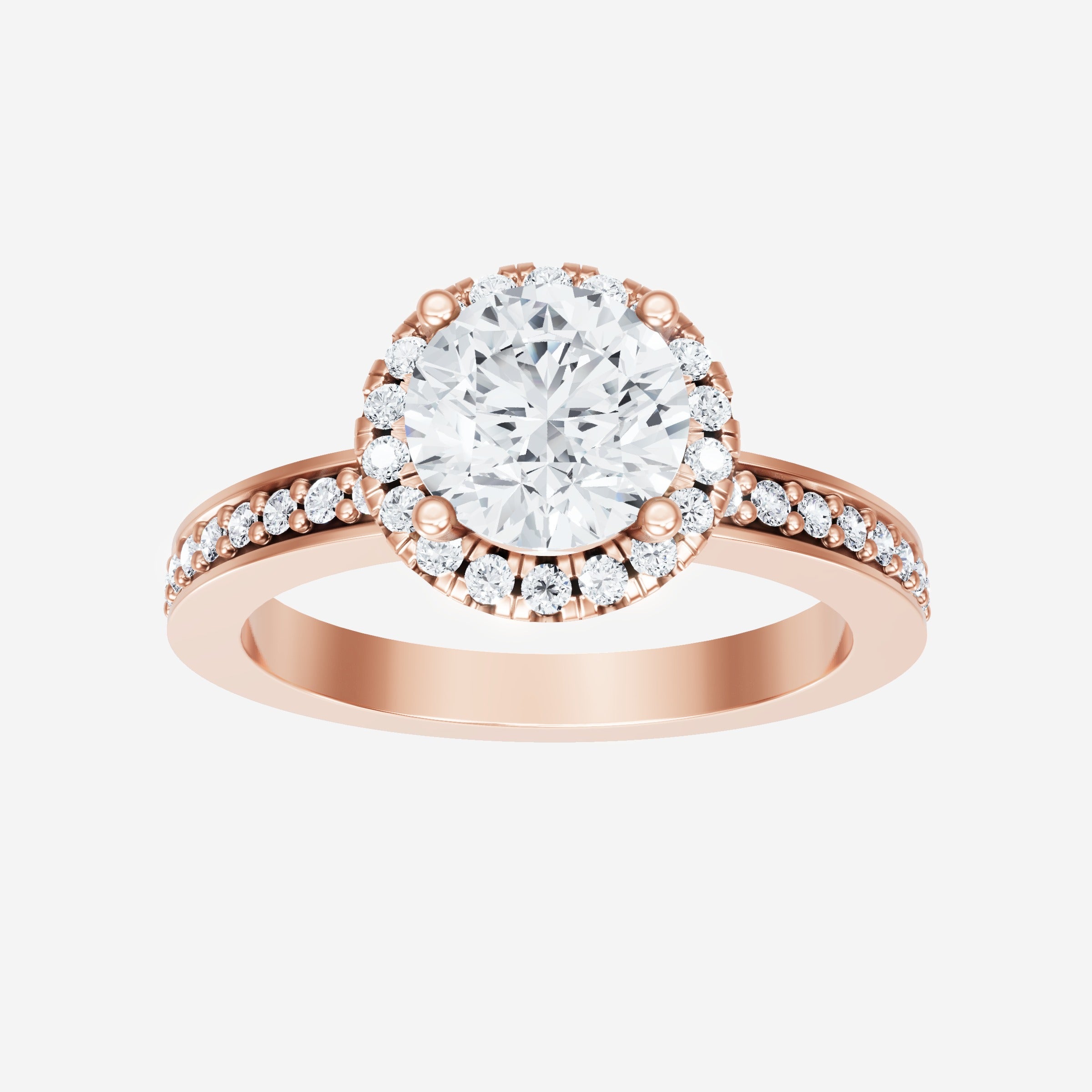 Anillo mágico de rayo de luna redondo