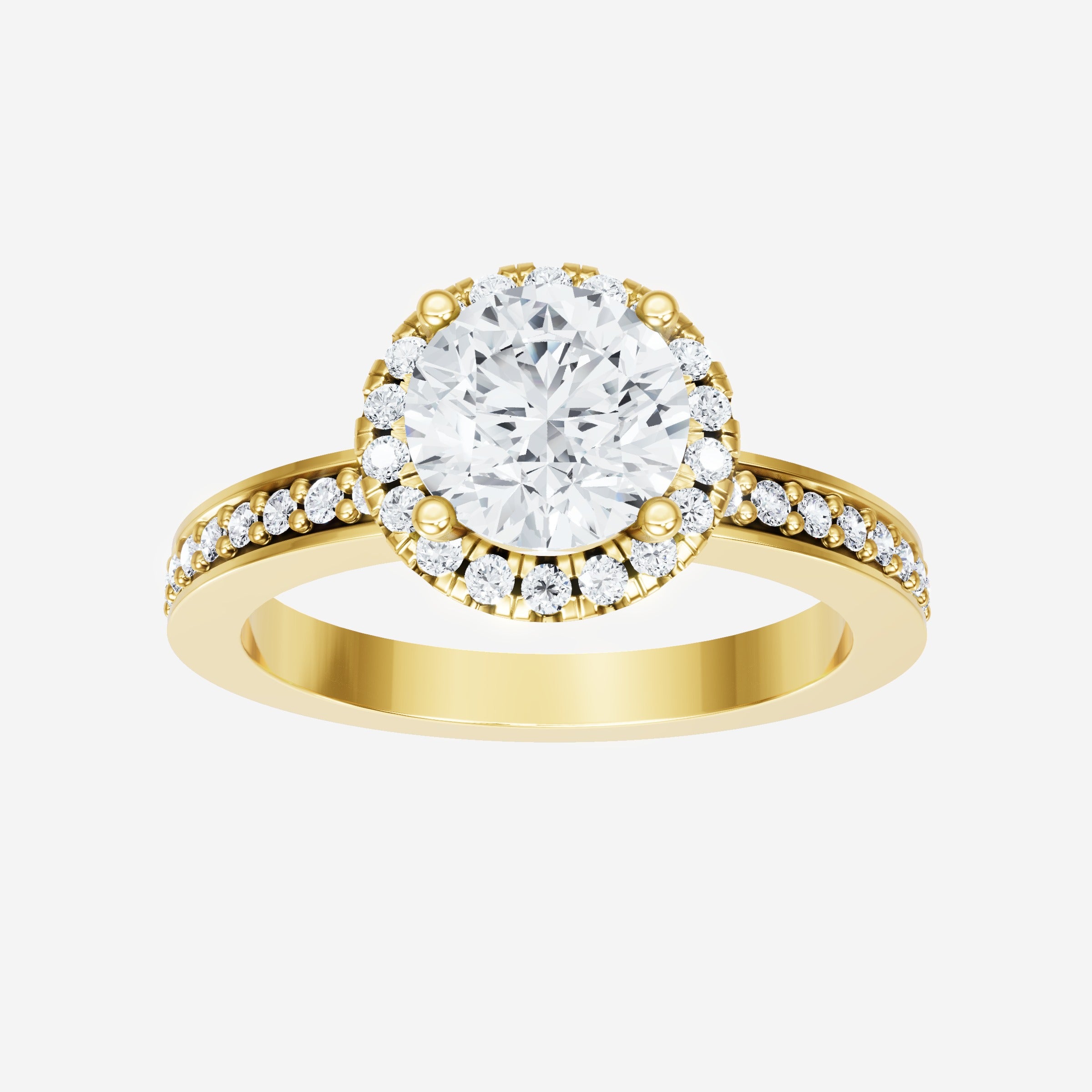 Round Moonbeam Magic Ring