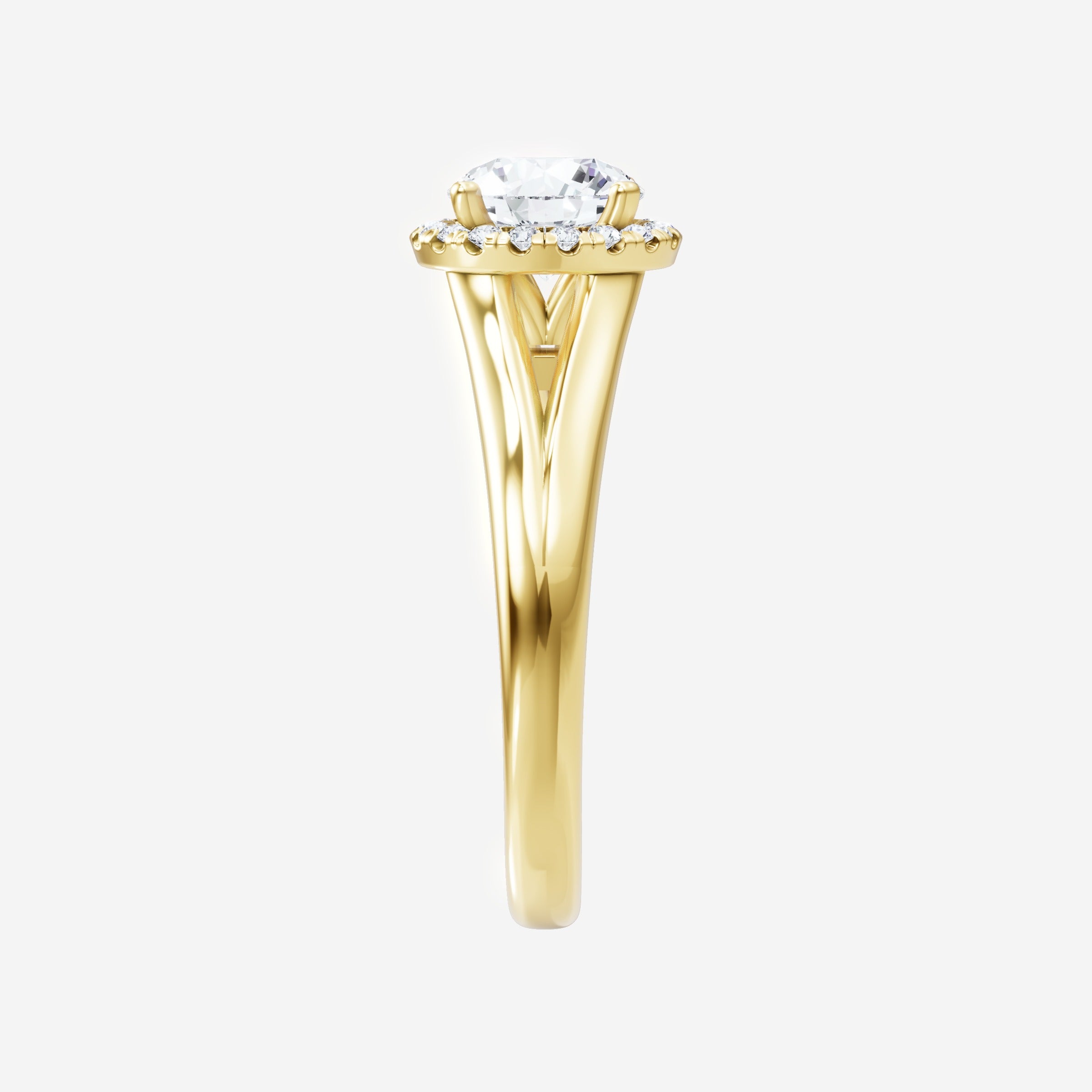 Round Shining Destiny Ring