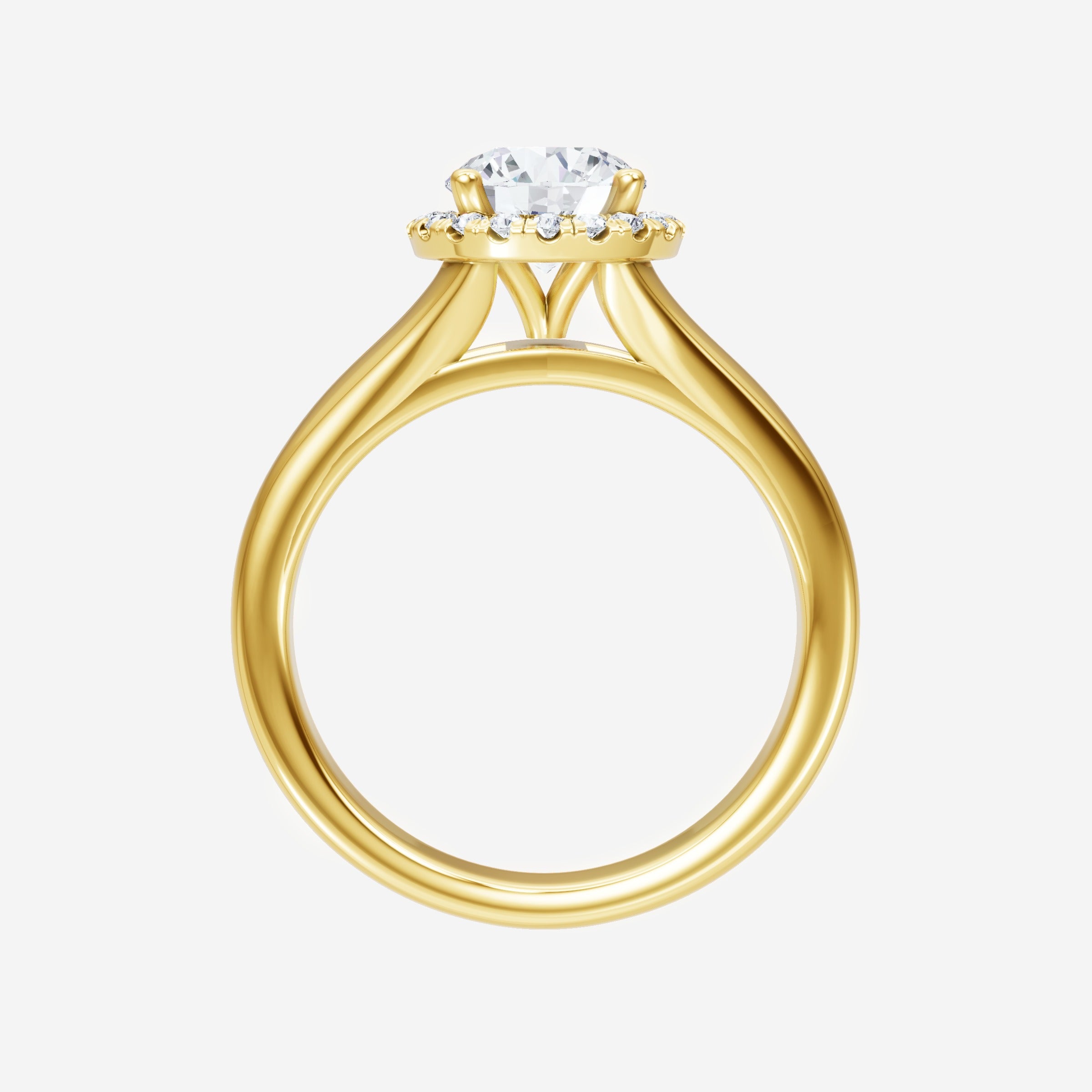 Round Shining Destiny Ring