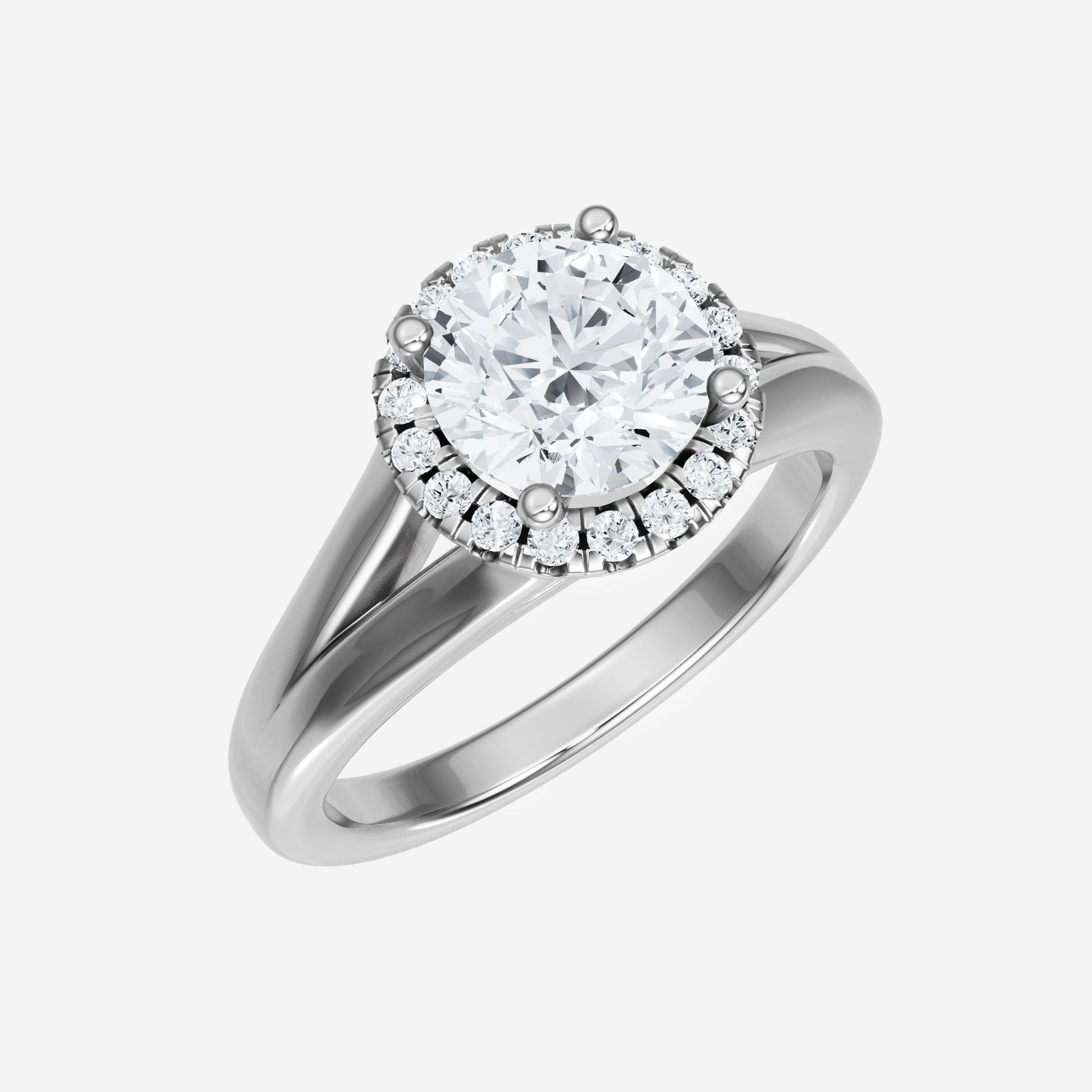 Round Shining Destiny Ring