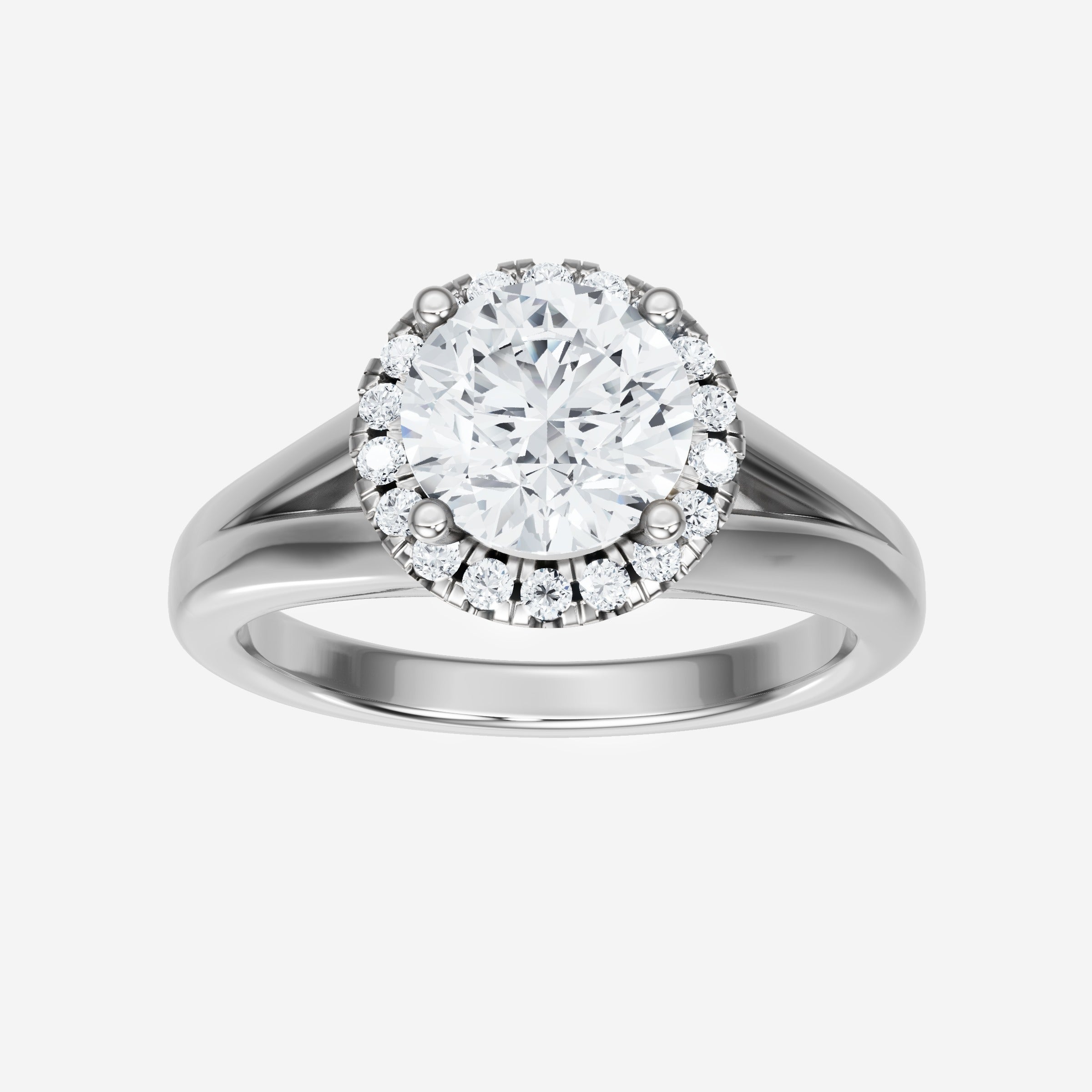 Round Shining Destiny Ring