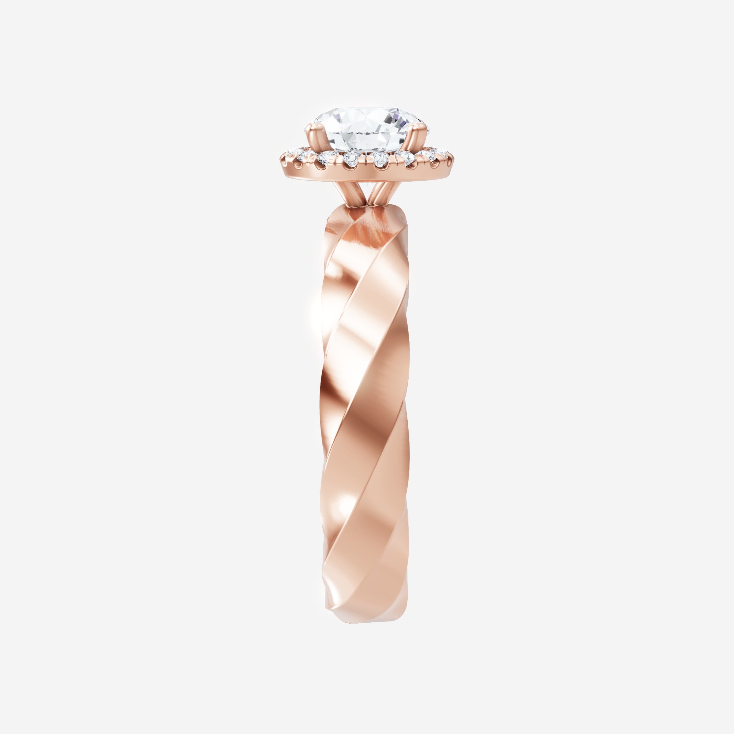 Round Shining Destiny Ring