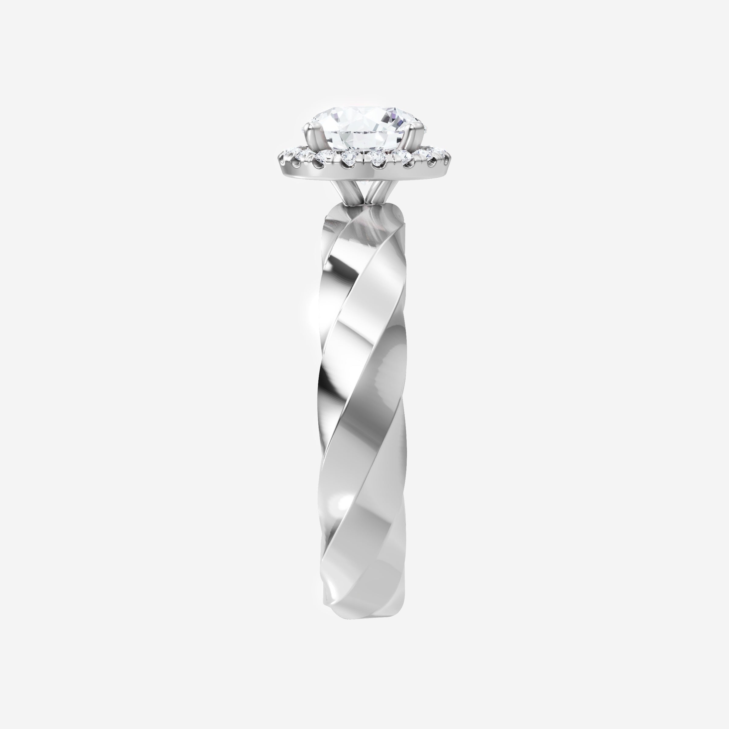 Round Shining Destiny Ring