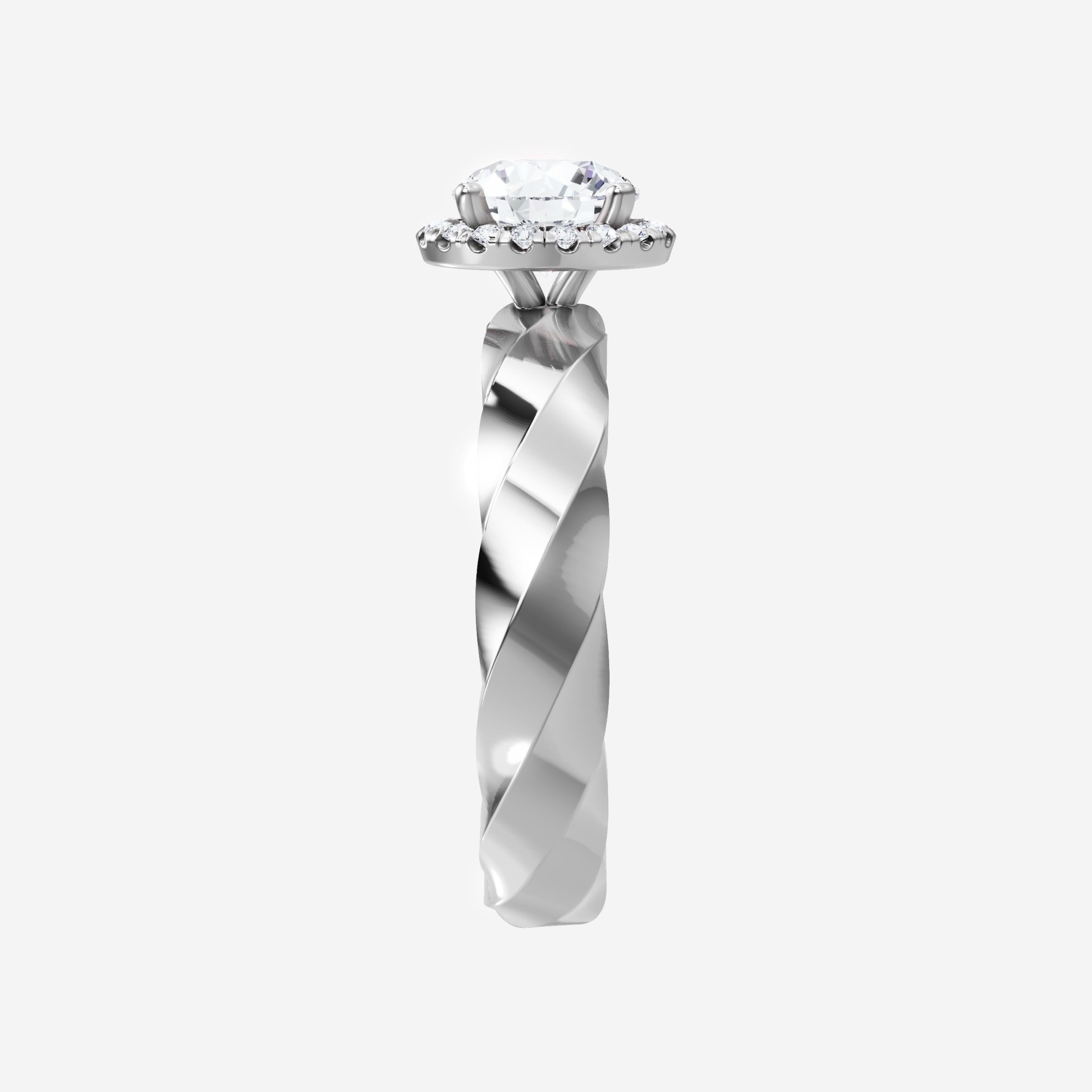 Round Shining Destiny Ring