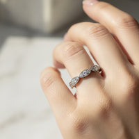 Marquise Motif Lab Grown Diamond Ring