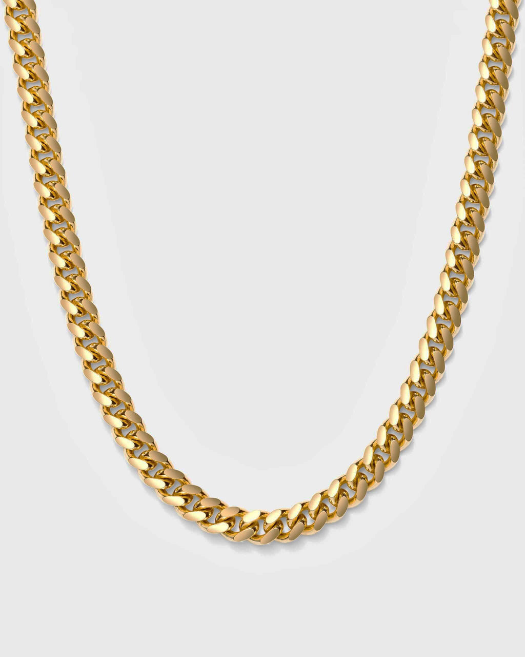 Italian 10k REAL 100% Solid Yellow Gold 4.5 Miami Cuban Chain Necklace (18"-24")