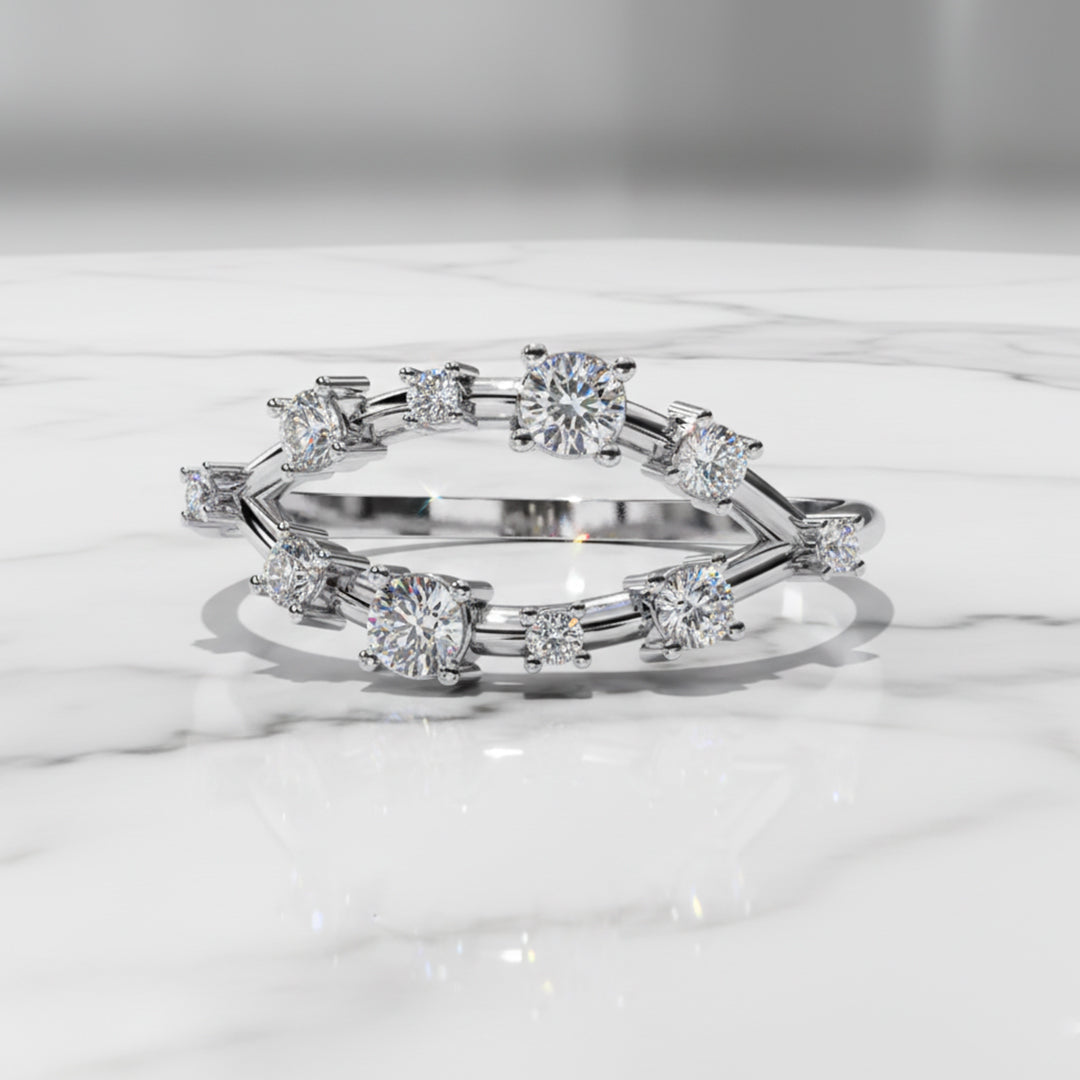 Multi-Stone Lab Grown Diamond Ring