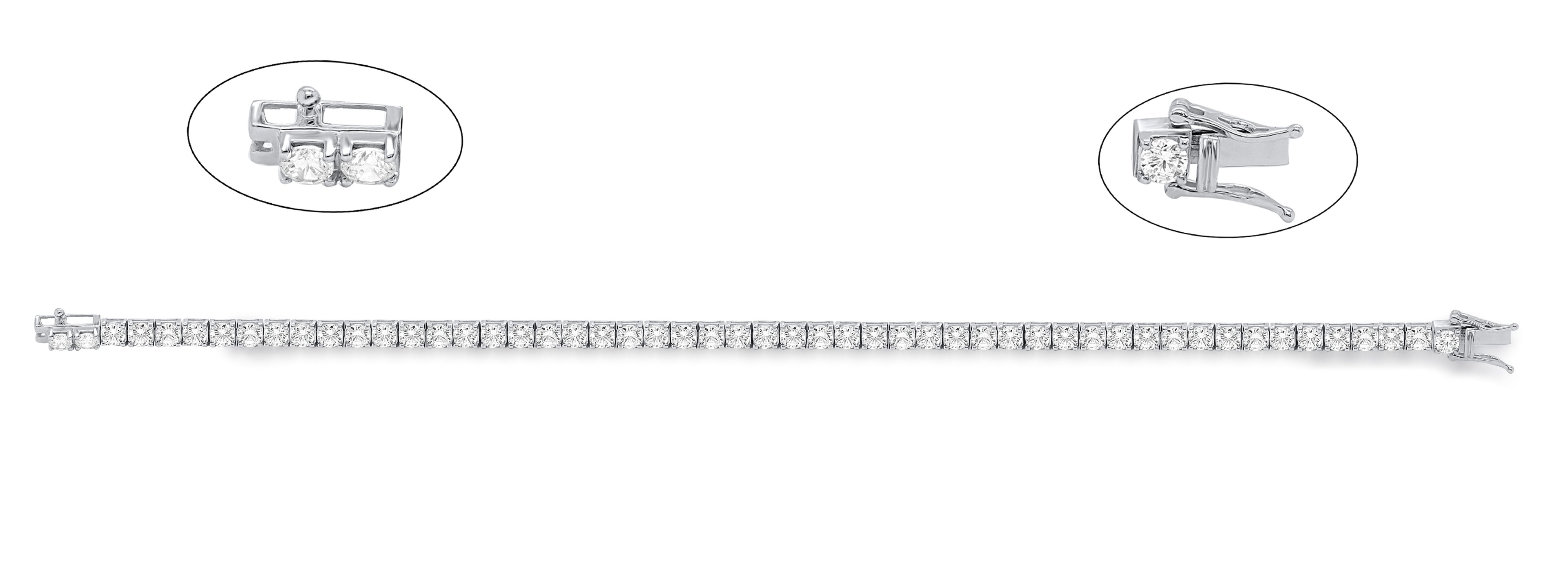 IGI 9.5ct Tennis Bracelet 6.5 Inch