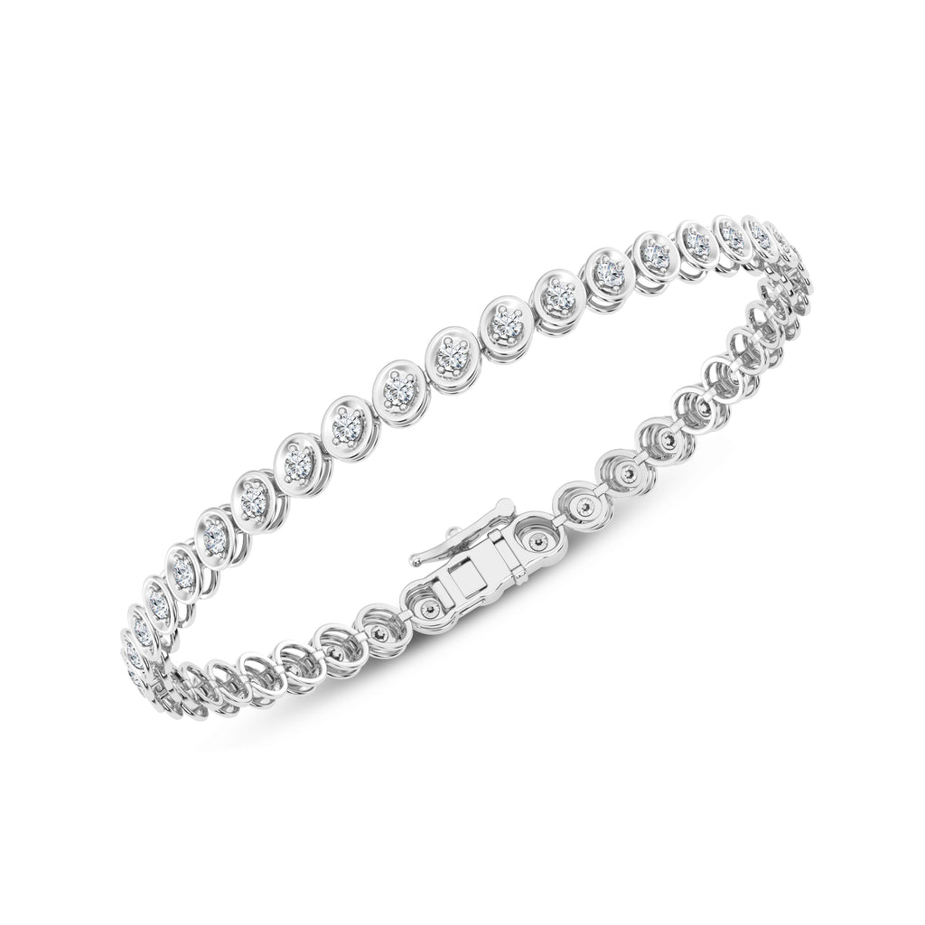 2.00ct Lab Grown Diamond Link Bracelet