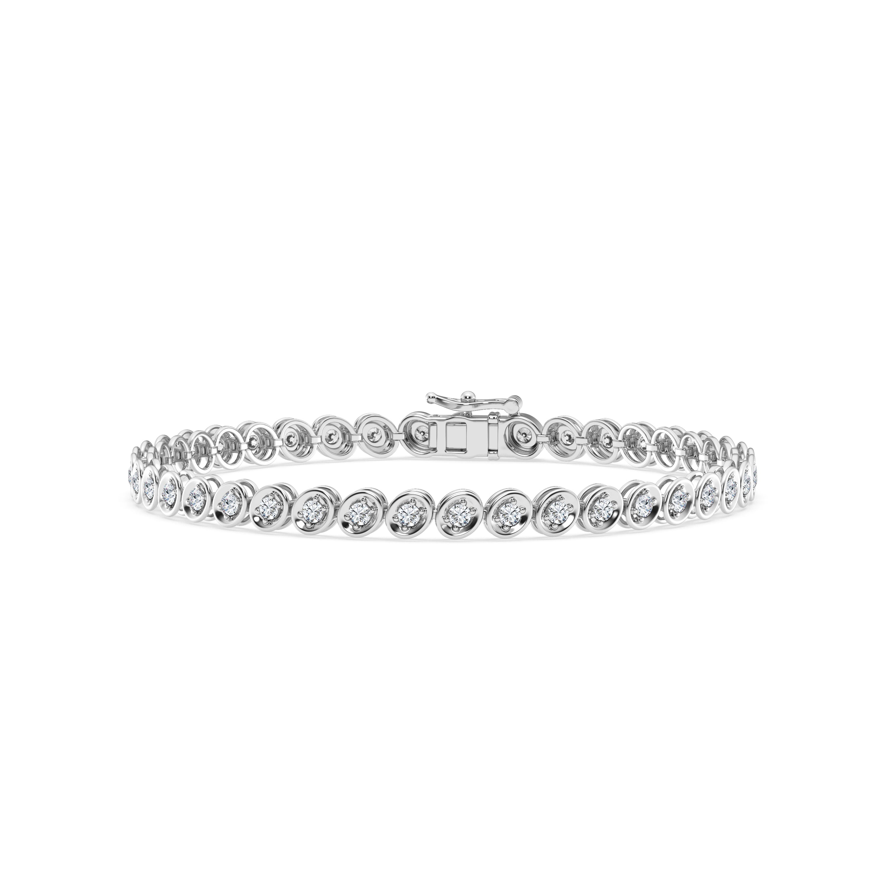 2.00ct Lab Grown Diamond Link Bracelet