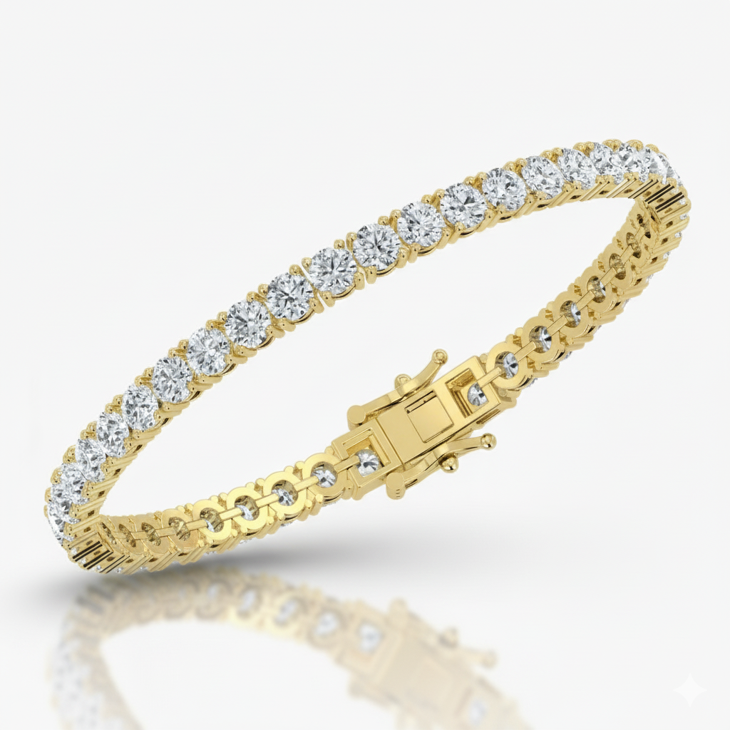 IGI 3 Carat Lab Grown Diamond Tennis Bracelet