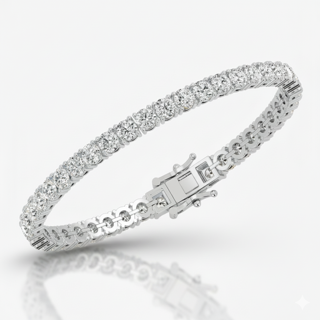 IGI 3 Carat Lab Grown Diamond Tennis Bracelet