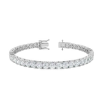 IGI Certified 10.00 Carat Lab Grown Diamond Tennis Bracelet
