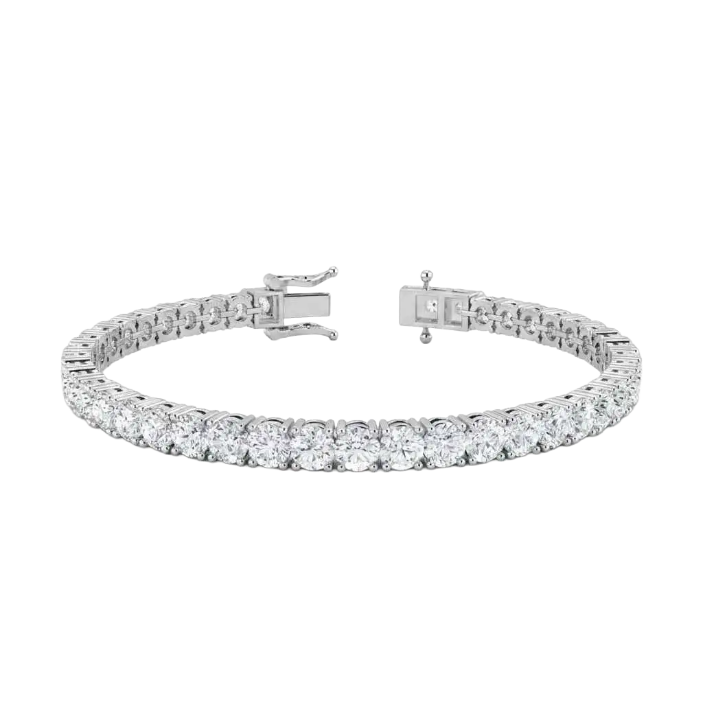 IGI 10 carat Lab Grown Diamond Tennis Bracelet 7 Inch