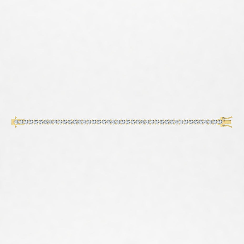 Lab Grown Diamond Tennis Bracelet 7 Inches