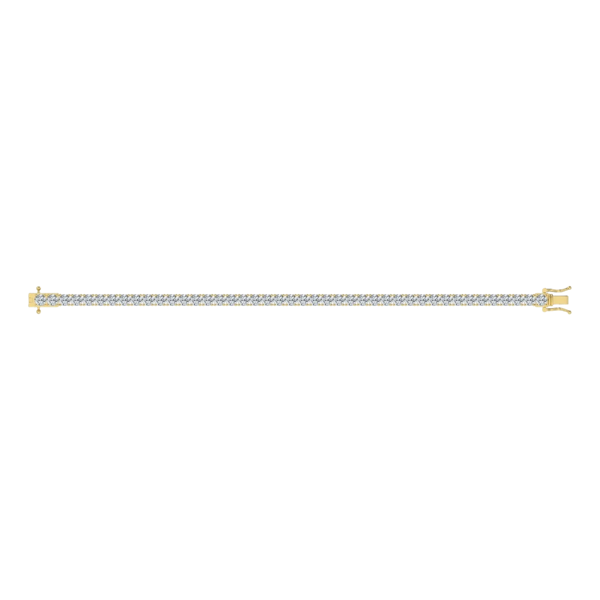 Lab Grown Diamond Tennis Bracelet 7 Inches