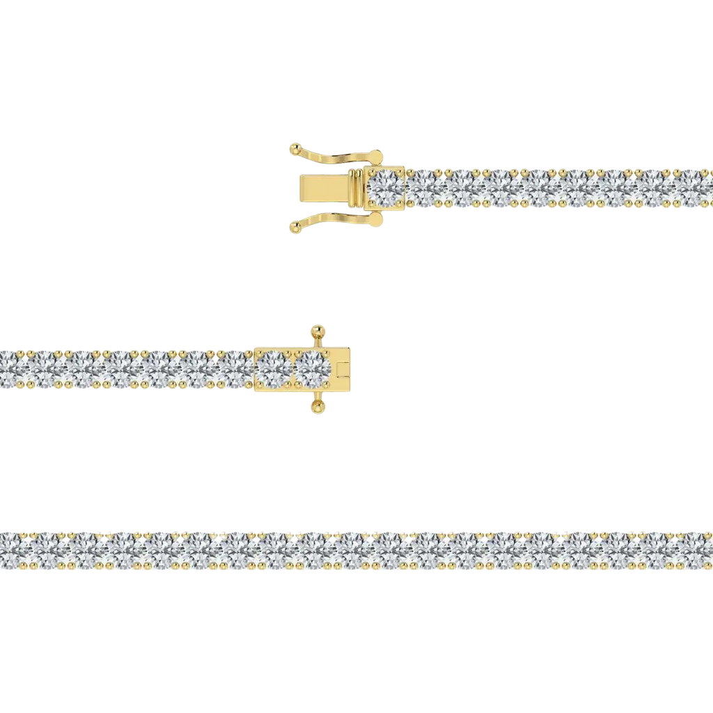 Lab Grown Diamond Tennis Bracelet 7 Inches