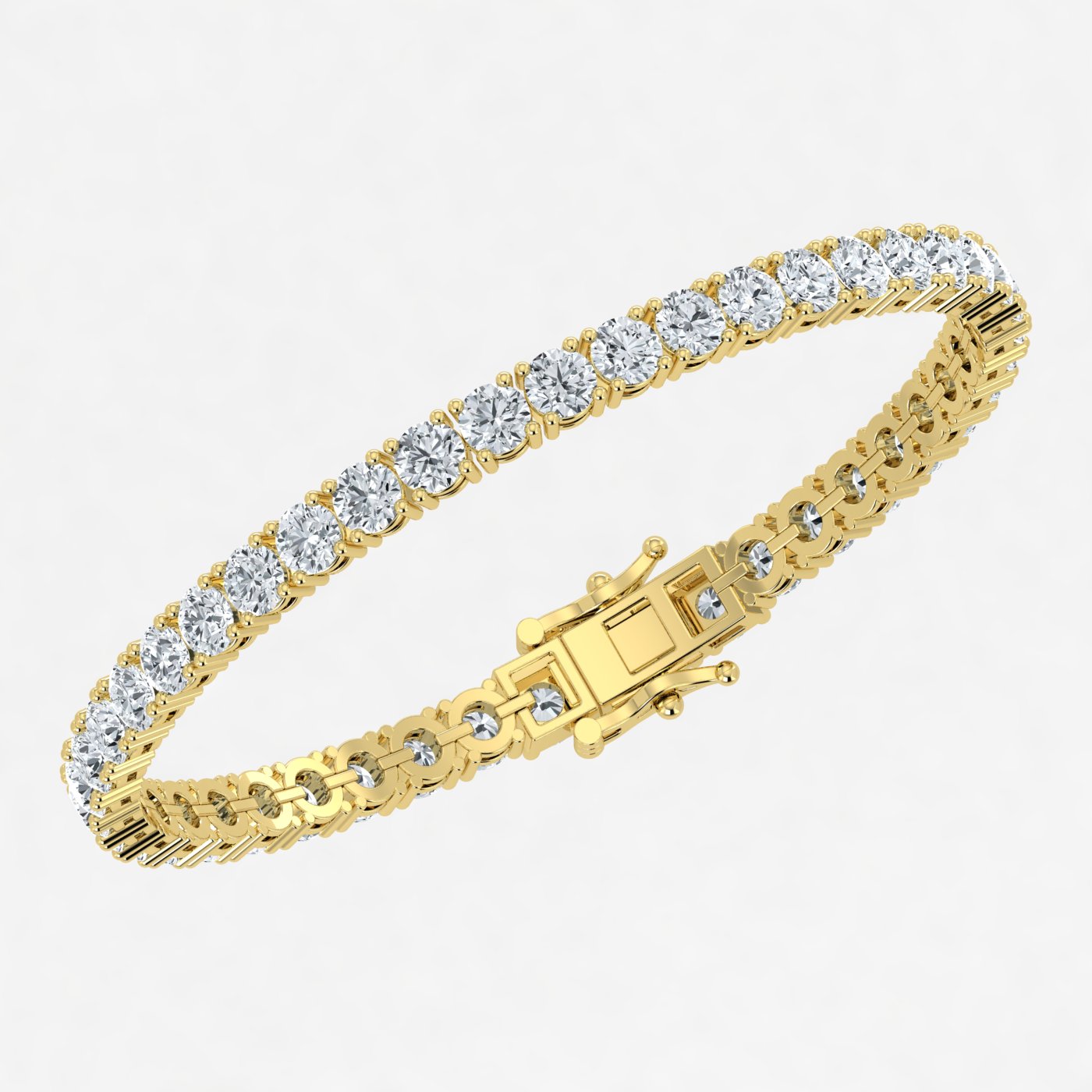 Lab Grown Diamond Tennis Bracelet 7 Inches