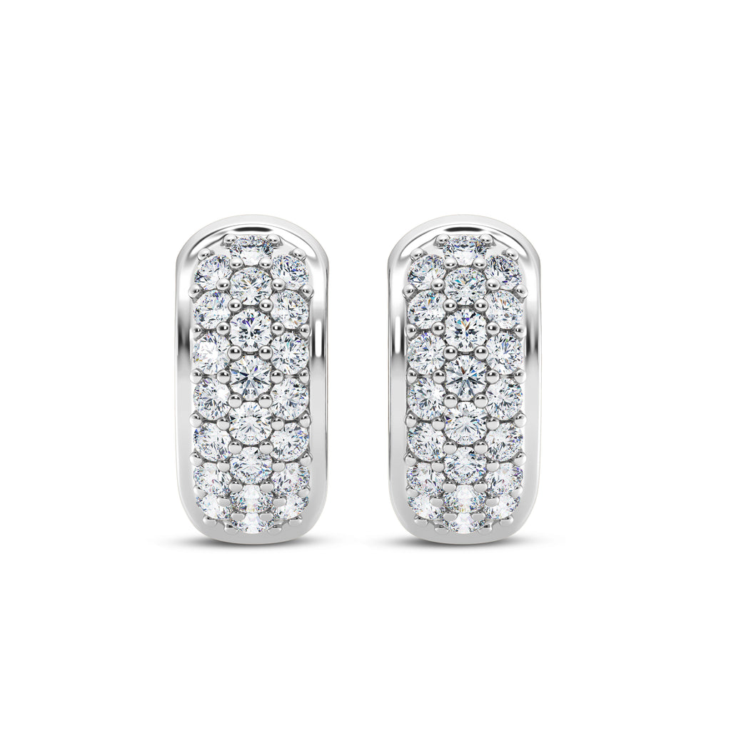 Lab Grown Diamond Huggies Earrings