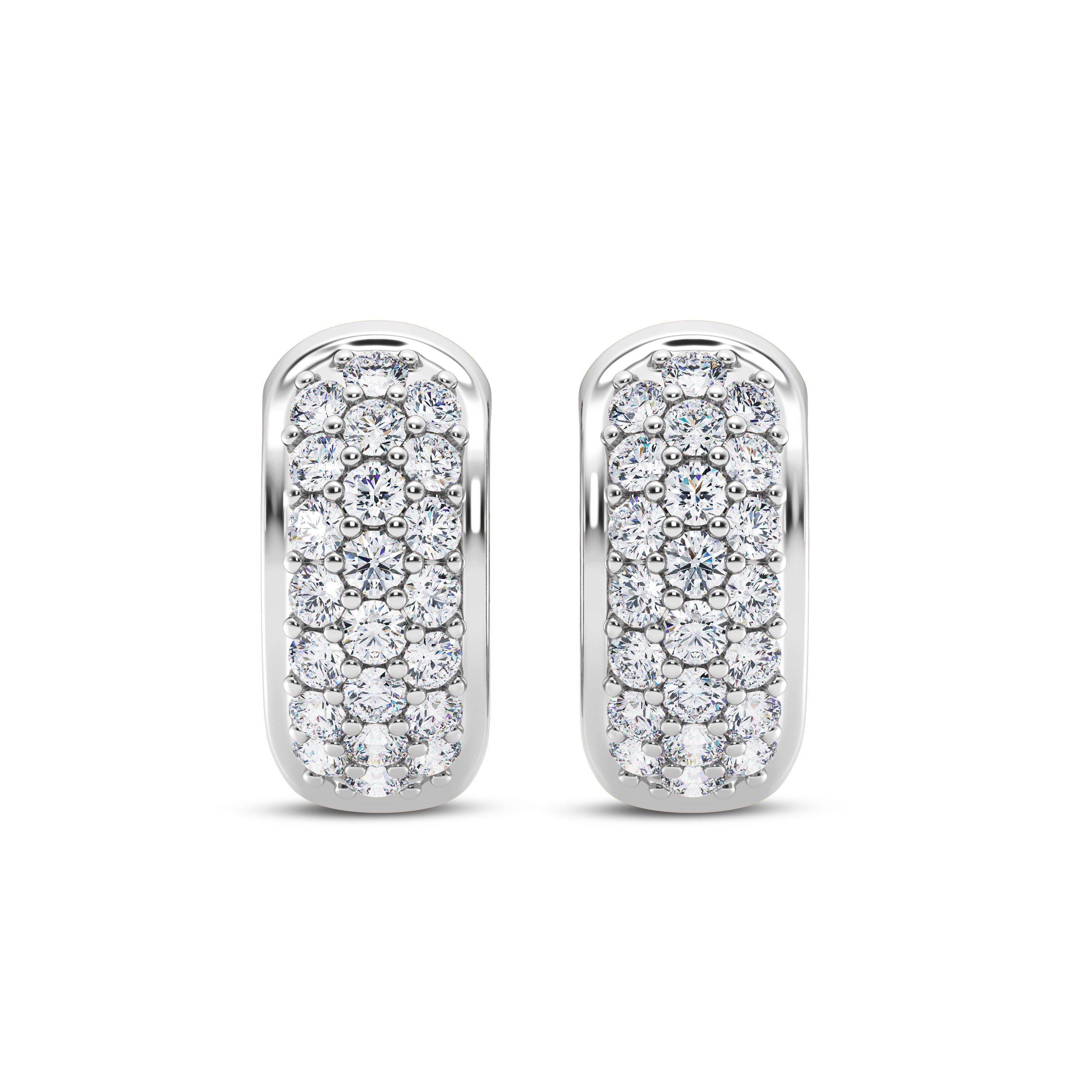 Lab Grown Diamond Huggies Earrings