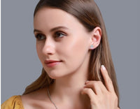 IGI 2.50ct Lab Grown Diamond Square Prismatic Studs