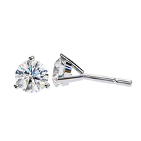 Pendientes de tuerca Classic Brilliance con diamantes cultivados en laboratorio de 3,00 ct EF VVS2