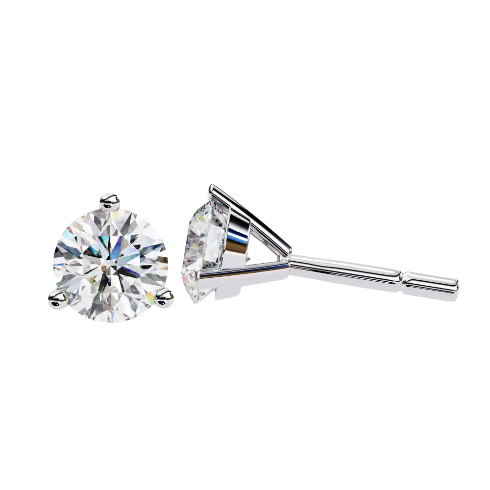 Pendientes de tuerca Classic Brilliance con diamantes cultivados en laboratorio de 3,00 ct EF VVS2