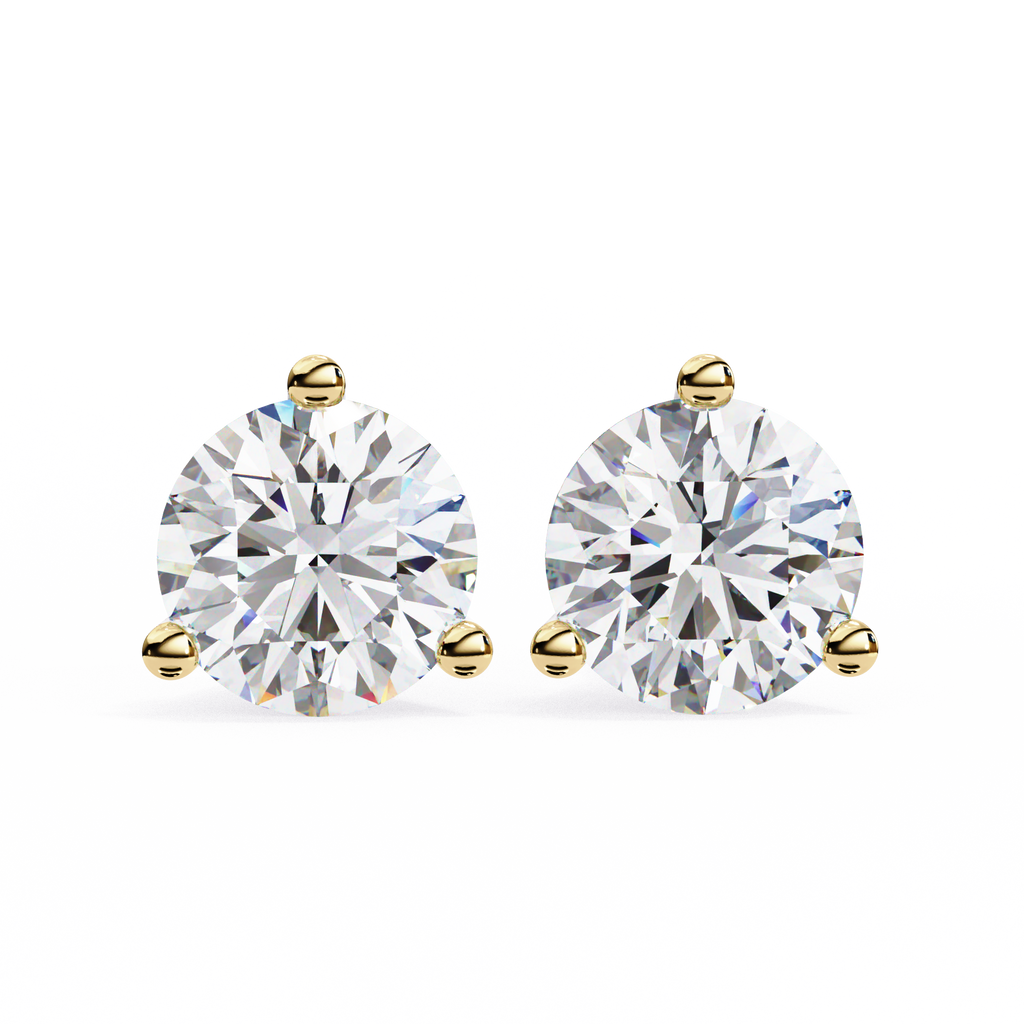 IGI 2.50ct Lab Grown Diamond Classic Brilliance Studs