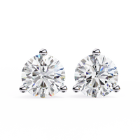 IGI 2.00ct Lab Grown Diamond Classic Brilliance Martini Studs