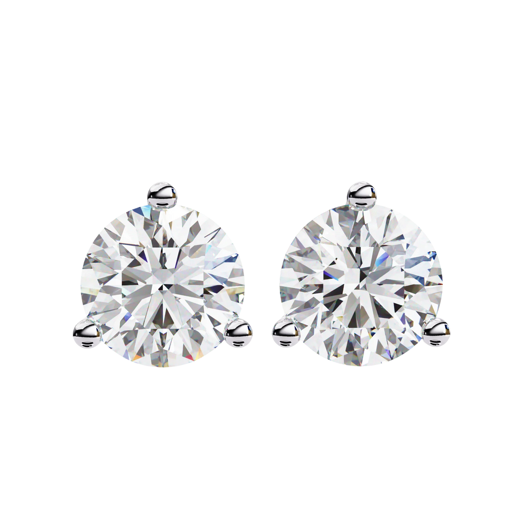 Pendientes de tuerca Classic Brilliance con diamantes cultivados en laboratorio de 3,00 ct EF VVS2