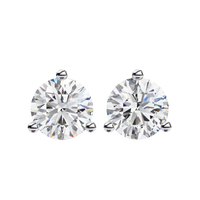 Pendientes de tuerca Classic Brilliance con diamantes cultivados en laboratorio de 3,00 ct EF VVS2