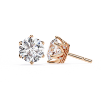 IGI 2.55ct Lab Grown Diamond Royal Radiance Studs