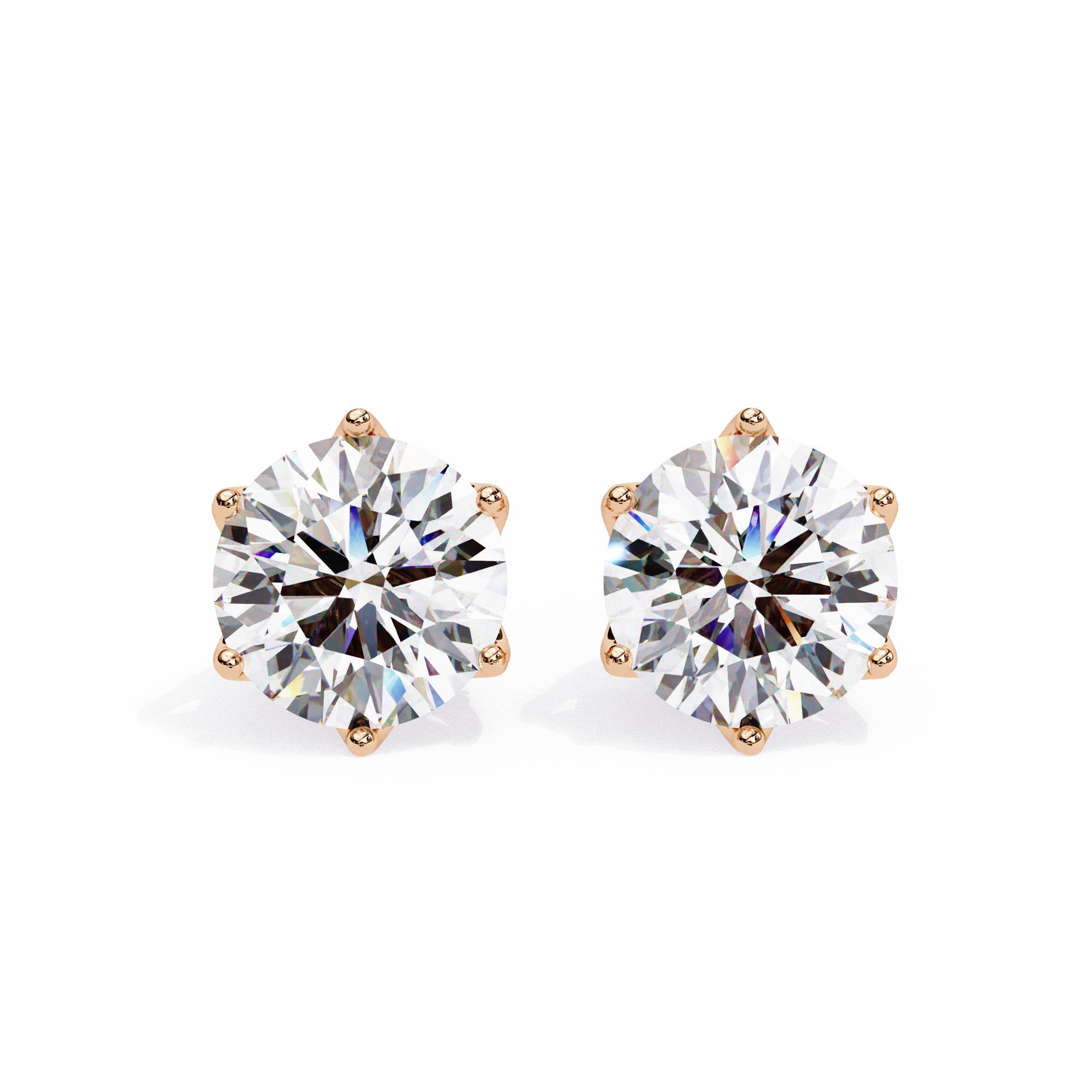 IGI 2.55ct Lab Grown Diamond Royal Radiance Studs