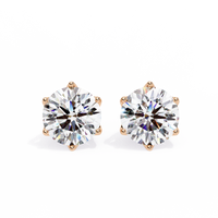 IGI 2.55ct Lab Grown Diamond Royal Radiance Studs