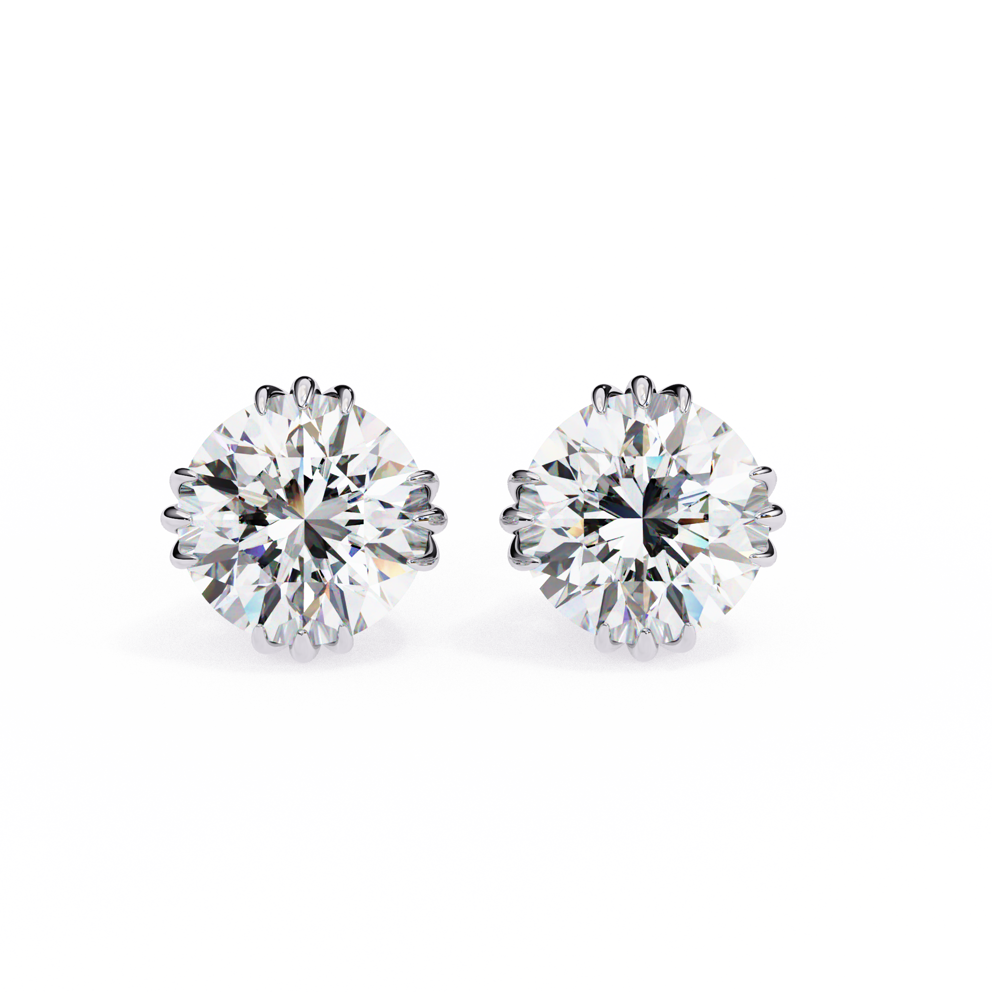 IGI 2.50ct Lab Grown Diamond Celestial Sparkle Studs