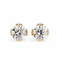 IGI 2.50ct Lab Grown Diamond Celestial Sparkle Studs